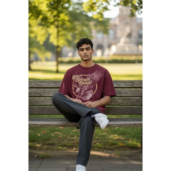 Zac Brown Band Country Music Unisex T-Shirt Multicolor Graphic Print Size M - Picture 4 of 8